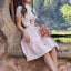 Kruger Mini Dirndl 2pcs. 50cm "Junie" pink (32,38,40)