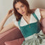 Kruger Midi Dirndl 2pcs. 60cm "Delea" green