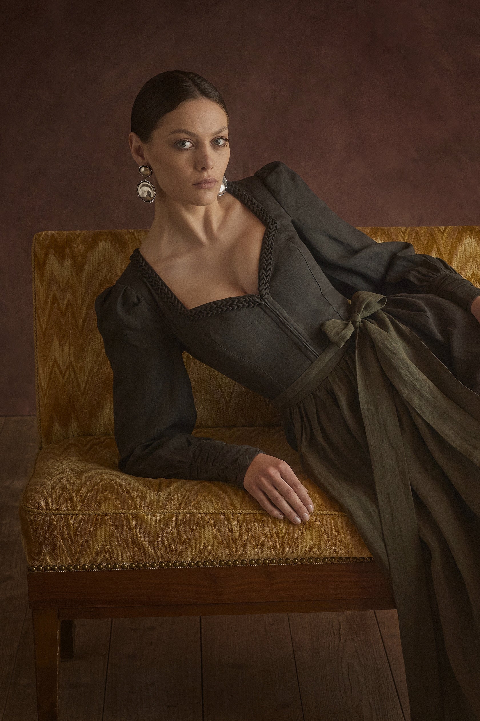 Julia Trentini Fenella maxi dirndl, detail