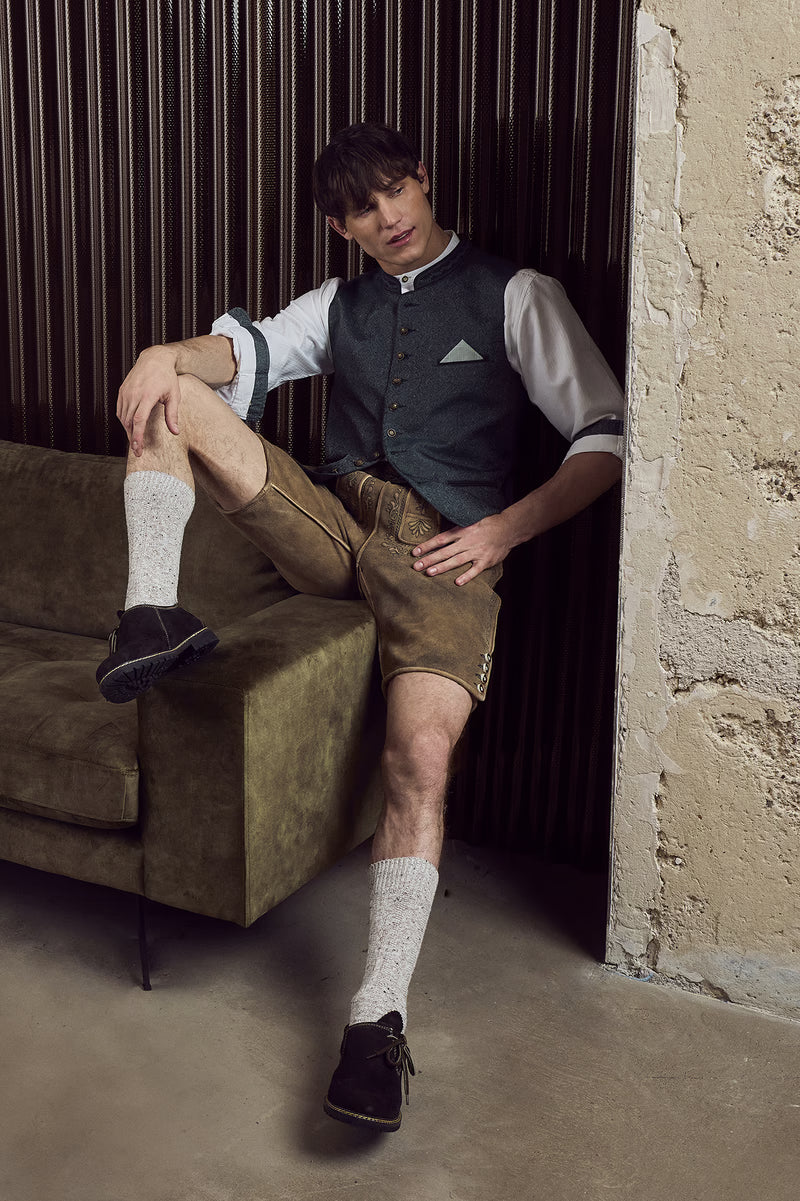 Krüger 'Carlson' Traditional Vest — Green