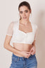 Kruger Dirndl Blouse "Lina" ecru