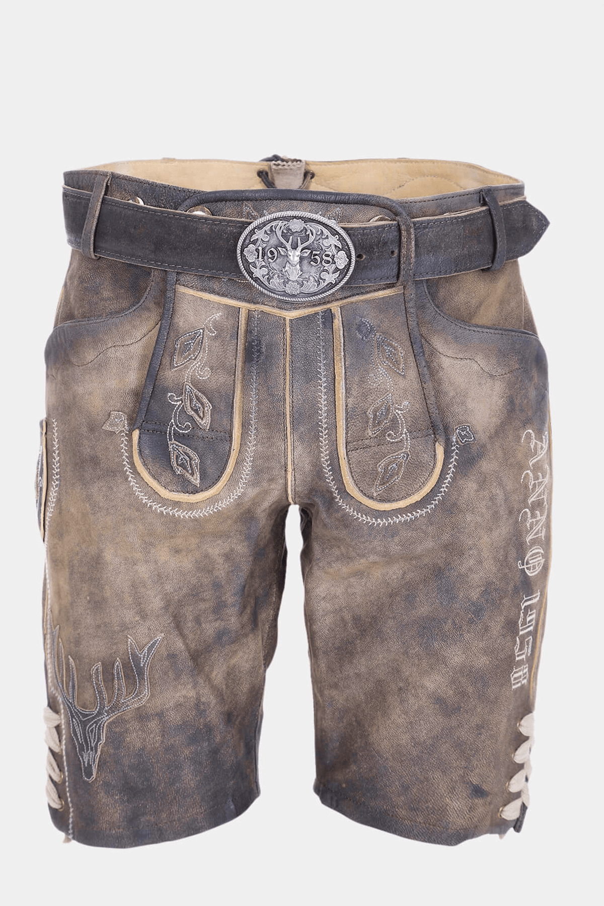 Kruger Anno 1958 lederhosen brown