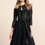 Kruger Long Dirndl 2pcs. 70cm "Odile" black