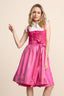 Kruger Midi Dirndl 2pcs. 60cm "Caryselle" pink