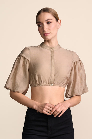 Kruger Aveline dirndl blouse in beige