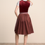 (new) Kruger Midi Dirndl 2pcs. 60cm "Milda" red