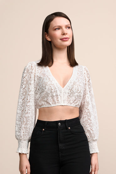 Kruger Eda dirndl blouse in ecru