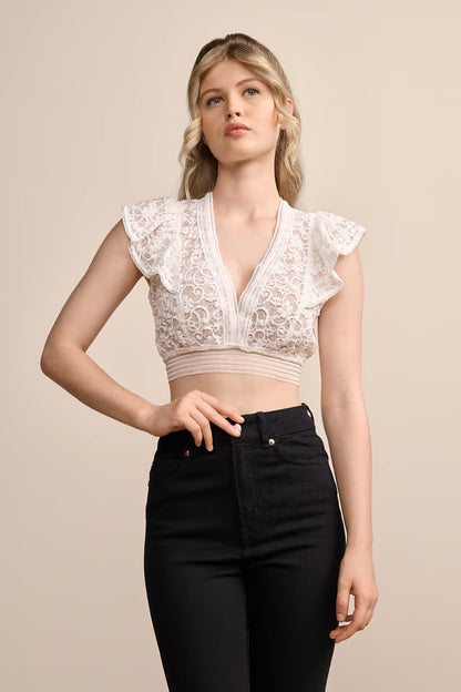 Kruger Dirndl Blouse "Saralena" ecru