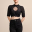 Kruger Dirndl Blouse "Danica" black