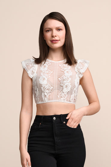 Kruger Amilia dirndl blouse in ecru
