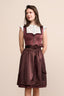 (new) Kruger Midi Dirndl 2pcs. 60cm "Carline" red