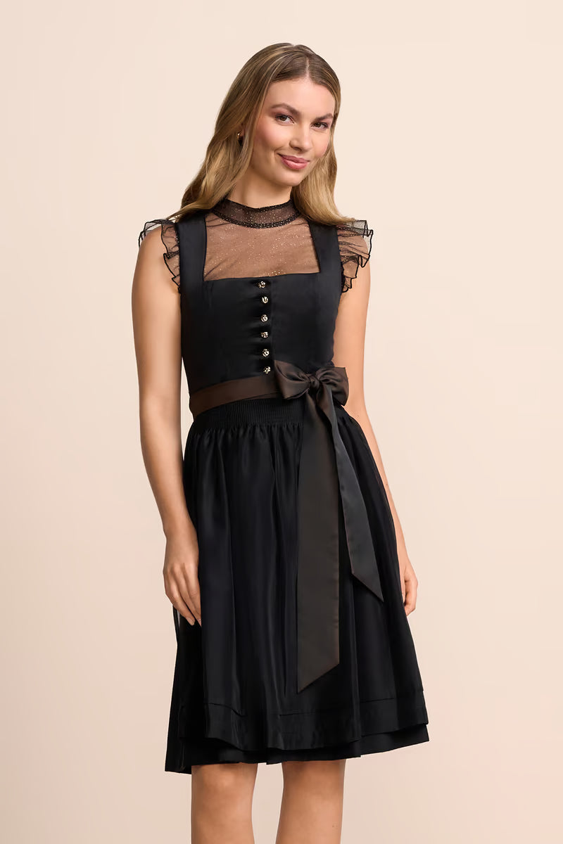 Krüger 'Tasmin' Dirndl, Black — 60cm