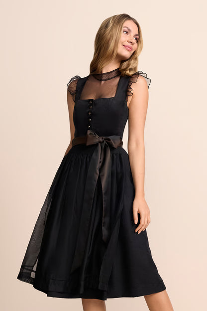 Krüger 'Tasmin' Dirndl, Black — 70cm