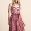 Kruger Midi Dirndl 2pc 60cm "Serenai" pink
