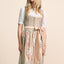 Kruger Midi Dirndl 2pc 60cm "Vivianna" brown