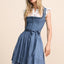 Kruger Mini Dirndl 2pc 50cm "Jocelyn" blue (contact us)