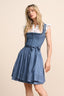 Kruger Mini Dirndl 2pc 50cm "Jocelyn" blue (contact us)