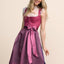 Kruger Midi Dirndl 2pc 60cm "Marin" pink