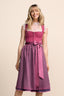 Kruger Long Dirndl 2pc 70cm "Marin" pink