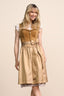 Kruger Midi Dirndl 2pcs. 60cm "Ariella" brown