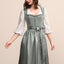 Kruger Long Dirndl 2pcs. 70cm "Ariella" green