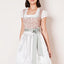 Kruger Midi Dirndl 2pcs. 60cm "Nami" brown
