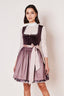 Kruger Mini Dirndl 2pcs. 50cm "Joelina" berry
