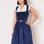 Kruger Midi Dirndl 2pcs. 60cm "Alisha" blue