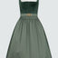 Kruger Long Dirndl 2pcs. 70cm "Alisha" green
