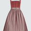 Kruger Long Dirndl 2pcs. 70cm "Alisha" red