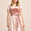 Kruger Mini Dirndl 2pcs. 50cm "Dena" red