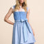 Kruger Mini Dirndl 2pc 50cm "Caylee" blue