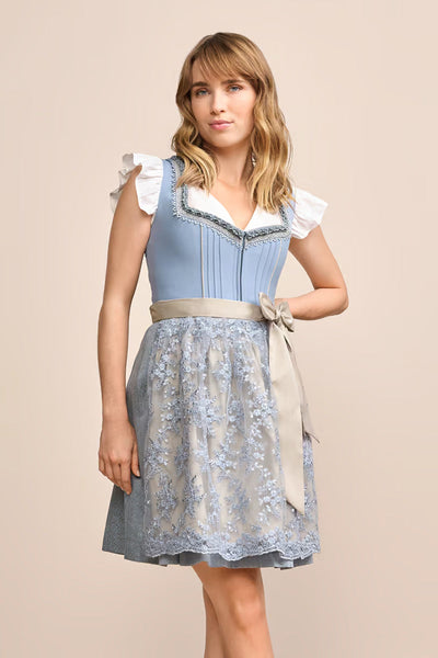 (new) Kruger Mini Dirndl 2pcs. 50cm "Jaleana" blue