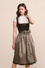 Kruger Long Dirndl 2pcs. 70cm "Cari" olive