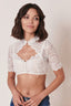Kruger Dirndl Blouse "Sydney" ecru (size 36)