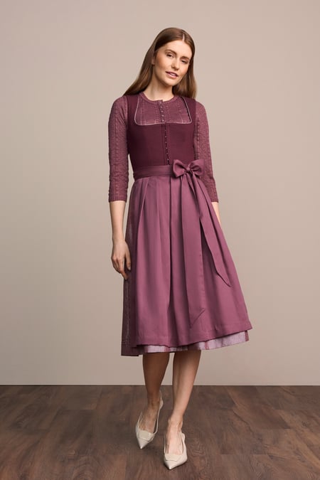 Julia Trentini Mirella Dirndl, Red — 70cm Long
