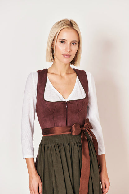 Julia Trentini Lina Midi Dirndl, Purple — 60cm
