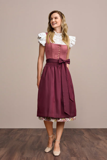 Julia Trentini Jill Dirndl Red 70cm