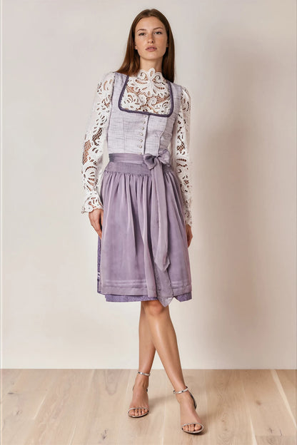 Julia Trentini Andrina Midi Dirndl, Purple — 60cm
