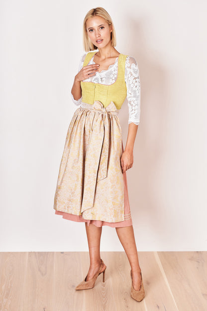 Julia Trentini Friederike Dirndl, Cream — 70cm Long