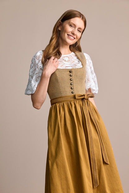 Julia Trentini Janine Dirndl, Yellow — 70cm Long