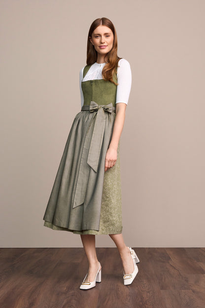 Julia Trentini Talia maxi dirndl in green, 80cm