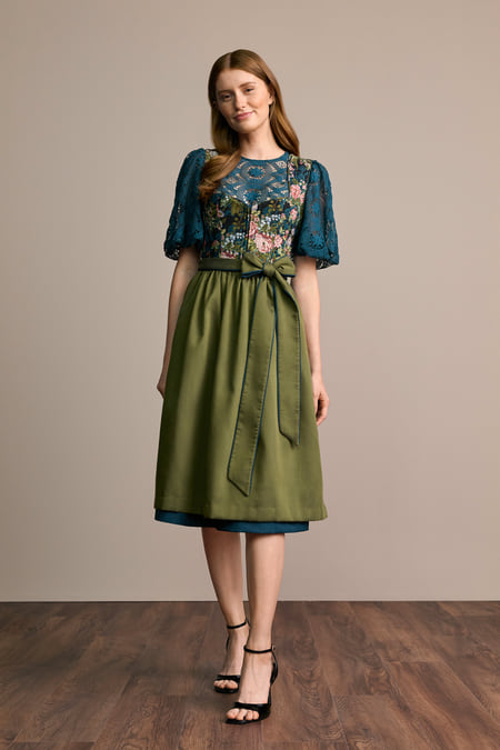 Julia Trentini Franzi Dirndl Turquoise 70cm