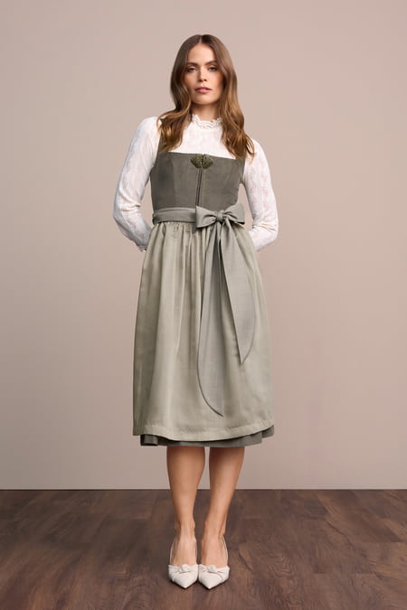 Julia Trentini Heike Dirndl, Green — 70cm Long