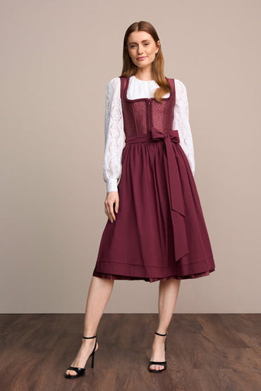 Julia Trentini Ulrike Dirndl Red 70cm