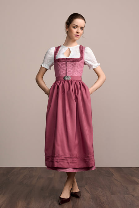 Julia Trentini Brigitta Dirndl Rose 80cm