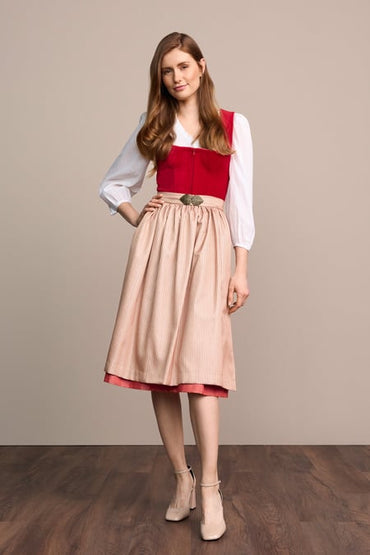 Julia Trentini Angelika Dirndl Red 70cm