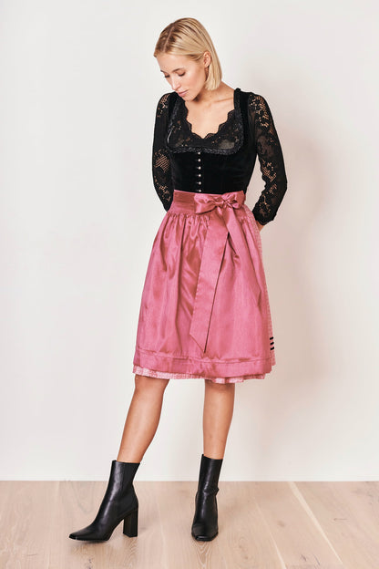 Julia Trentini Agatha Midi Dirndl, Black — 60cm
