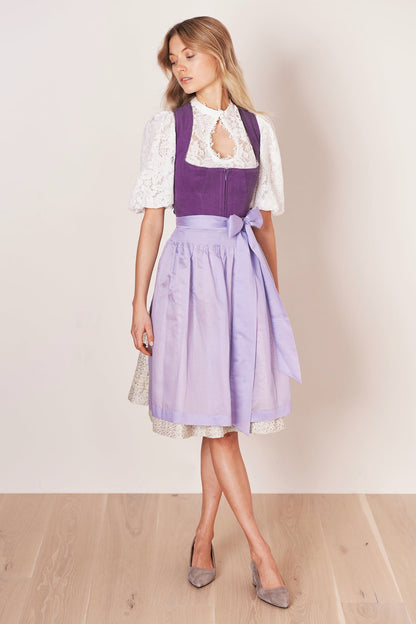 Julia Trentini Wilma Midi Dirndl, Purple — 60cm