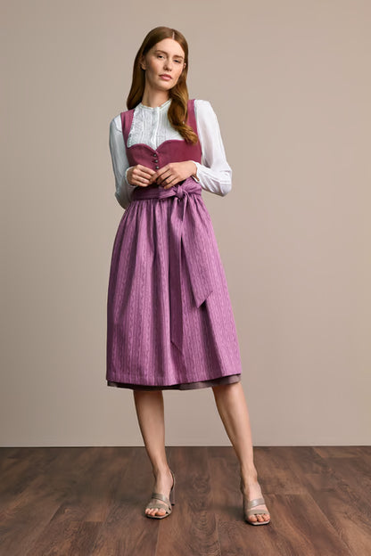 Julia Trentini Brenda Long Dirndl, Pink — 70cm